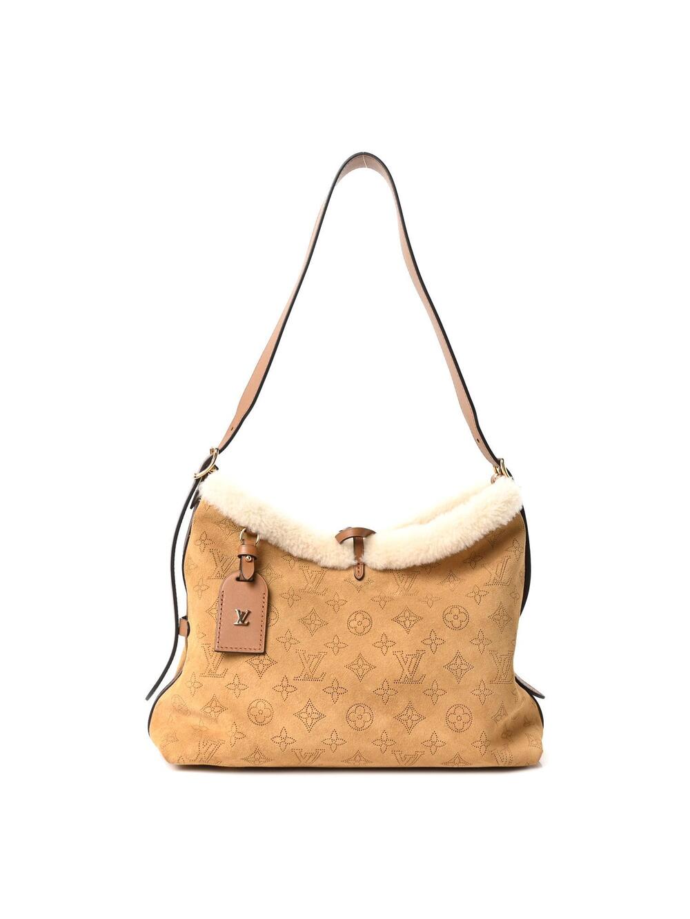 Louis Vuitton Suede Mahina Carryall Pm #368216L41B